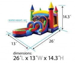 kids204 1718675281 Castle Slide Bounce House